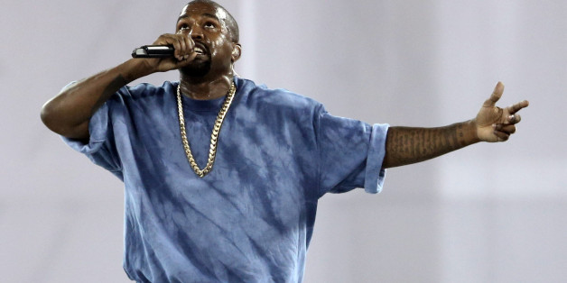 Recording artist Kanye West performs during the closing ceremony for the 2015 Pan Am Games at Pan Am Ceremonies Venue in Toronto, Canada July 26, 2015. Mandatory Credit: Matt Detrich-USA TODAY Sports via REUTERS
