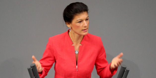 "Deutschland ist isoliert": Wagenknecht attackiert Merkel im Bundestag