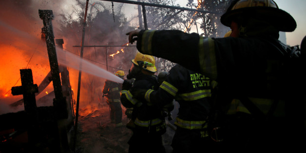 "Feuer-Intifada" in Israel: Tausende sind auf der Flucht