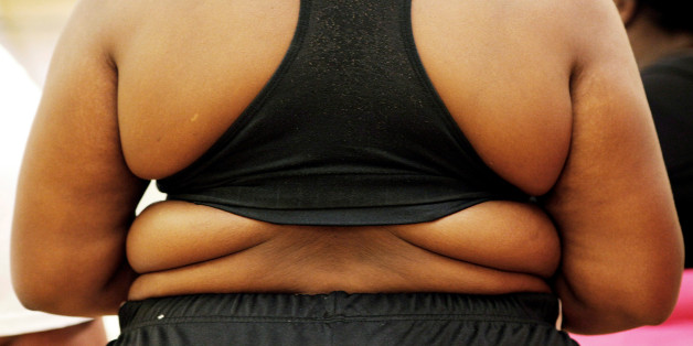A competitor prepares to go in front of judges at a casting call for the second season of the reality television programme "Dance Your Ass Off", during which overweight or obese contestants hope to lose weight by dancing, in New York December 18, 2009. REUTERS/Finbarr O'Reilly/File Photo