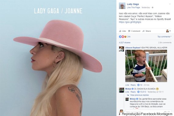 lady gaga molejo