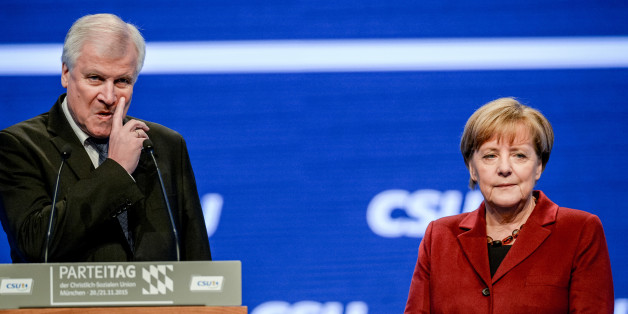 Horst Seehofer und Angela Merkel
