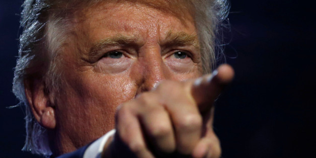 Republican presidential nominee Donald Trump speaks at a Bollywood-themed charity concert put on by the Republican Hindu Coalition in Edison, New Jersey, U.S. October 15, 2016. REUTERS/Jonathan Ernst TPX IMAGES OF THE DAY