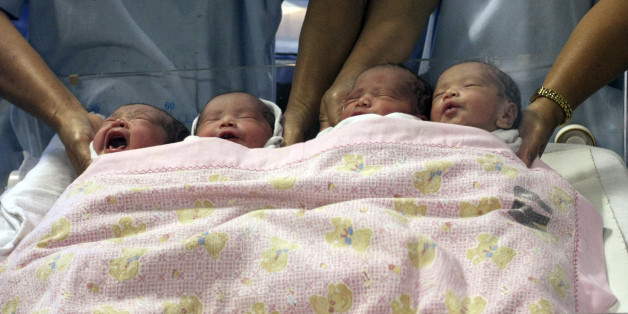 Des quadruplés en Indonésie