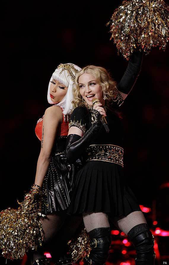 Madonna Makes A Spectacle Of Herself At Super Bowl Half ...