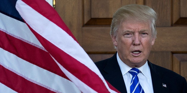 BEDMINSTER TOWNSHIP, NJ - NOVEMBER 19: (L to R) President-elect Donald Trump welcomes retired United States Marine Corps general James Mattis (not pictured) before their meeting at Trump International Golf Club, November 19, 2016 in Bedminster Township, New Jersey. Trump and his transition team are in the process of filling cabinet and other high level positions for the new administration. (Photo by Drew Angerer/Getty Images)