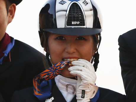 asian game dressage korea