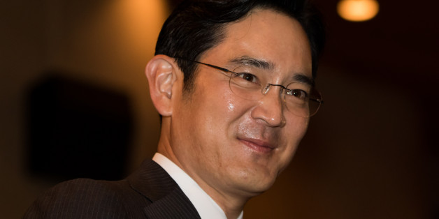 Billionaire Lee Jae Yong, vice chairman of Samsung Electronics Co., attends the Samsung Foundation's 2015 Ho-Am Prize ceremony in Seoul, South Korea, on Monday, June 1, 2015. In a deal announced last Tuesday, Cheil Industries Inc., Samsung Group's de facto holding company, will buy out construction affiliate Samsung C&T Corp. for about $9.2 billion in stock. The genius of the deal: Aside from generating about $25 billion in revenue, C&T holds more than $12 billion in other companies' shares, inc
