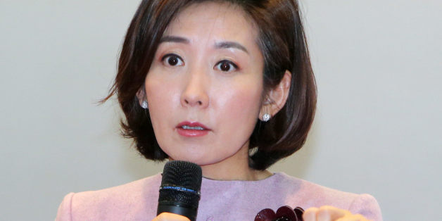 새누리당 나경원 의원이 11월 28일 오후 부산 동서대학교에서 학생들을 대상으로 특강을 하고 있다.
