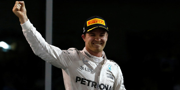 Nico Rosberg nach dem Sieg der Weltmeisterschaft in Abu Dhabi