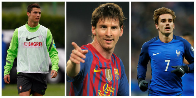 Ronaldo, Messi et Griezmann en lice pour le titre de meilleur joueur FIFA 2016