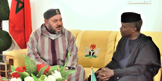 Le roi Mohammed VI et le vice-président nigérian, M. Yemi Osinbajo