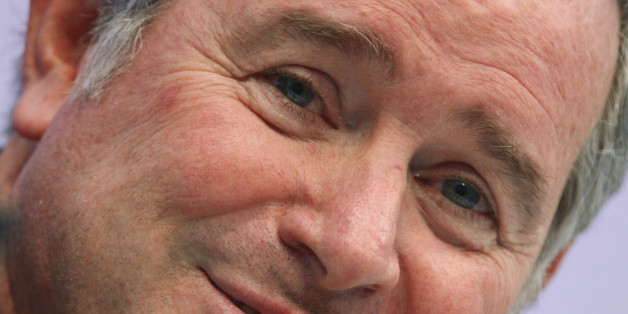 The Chief Executive of Blackstone, Stephen Schwarzman, attends the annual Confederation of British Industries (CBI) conference in Islington in central London, November 26, 2007. REUTERS/Toby Melville (BRITAIN)