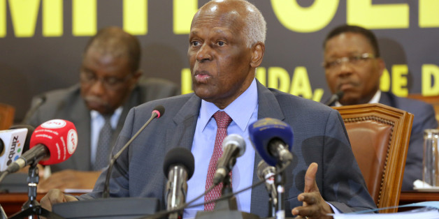 Angolan President and MPLA leader, Jose Eduardo dos Santos attends a party central committee at a meeting in Luanda, Angola, December 2 ,2016. REUTERS/Herculano Coroado