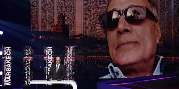 Ahmad Kiarostami, fils du réalisateur Abbas Kiarostami, décédé en juillet dernier, rend hommage à son père au FIFM, Marrakech, 3 décembre 2016