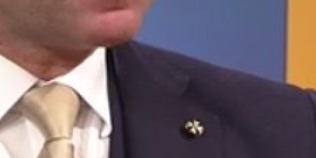 Das steckt hinter Norbert Hofers Anstecknadel.