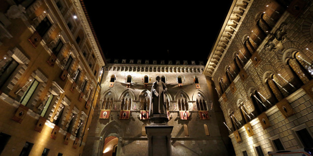 Der Hauptsitz von Monte dei Paschi in Siena