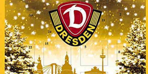 Die Fans von Dynamo Dresden müssen angesichts ihres neuen Fan-Adventskalenders jetzt ganz stark sein