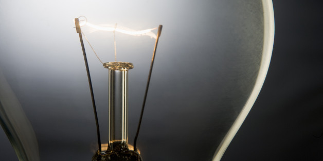 Illuminated Light Bulb
