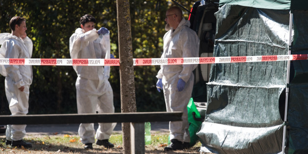 Der Tatort in Freiburg nach dem Mord an Maria L.