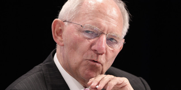 German Finance Minister Wolfgang Schaeuble attends the European Banking Congress EBC in Frankfurt am Main, western Germany, on November 18, 2016. / AFP / DANIEL ROLAND (Photo credit should read DANIEL ROLAND/AFP/Getty Images)