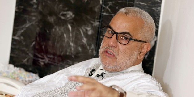 Moroccan Prime Minister and leader of the Islamist Justice and Development Party, known as the PJD, Abdelilah Benkirane speaks about the upcoming nationwide legislative election, during an interview with The Associated Press at his home in Rabat, Monday, October 3, 2016. Voting booths open on Oct. 7 for the North African kingdom's parliamentary elections, in which 395 seats in the upper house of Parliament are up for grabs. (AP Photo/Abdeljalil Bounhar)