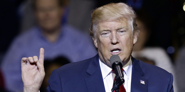 President-elect Donald Trump speaks to supporters during a rally in Fayetteville, N.C., Tuesday, Dec. 6, 2016. (AP Photo/Gerry Broome)
