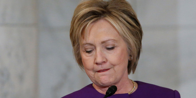 Former Secretary of State Hillary Clinton delivers remarks at a ceremony to unveil a portrait honoring retiring Senate Minority Leader Harry Reid on Capitol Hill in Washington, U.S. December 8, 2016. REUTERS/Jonathan Ernst