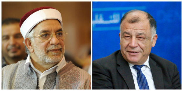 Crédits: Abdelfattah Mourou: Fethi Belaid/AFP/Getty Images. Néji Jalloul: Facebook/Néji Jalloul