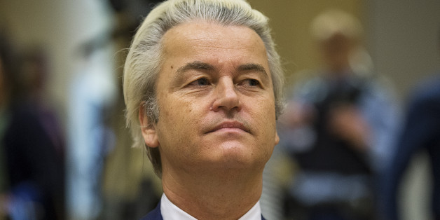 Dutch far-right Party for Freedom (PVV) leader Geert Wilders sits in a courtroom of the courthouse in Schiphol, the Netherlands March 18, 2016. REUTERS/Michael Kooren