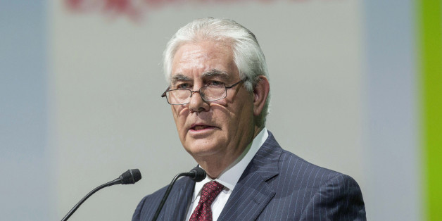 Rex Tillerson, chief executive officer of Exxon Mobil Corp., speaks during the World Gas Conference, in Paris, France, on Tuesday, June 2, 2015. Oil companies that have pumped trillions of barrels of crude from the ground are now saying the future is in their other main product: natural gas, a fuel theyre promoting as the logical successor to coal. Photographer: Christophe Morin/Bloomberg via Getty Images