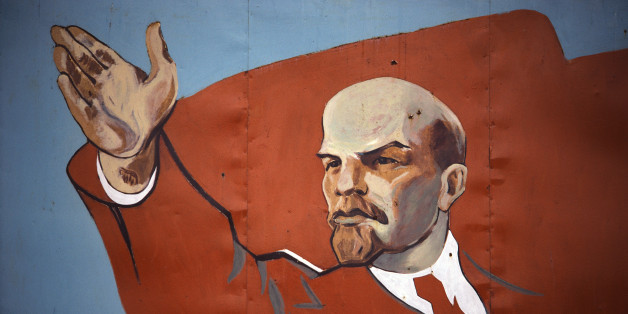 Mural of Vladimir Lenin (Photo by © Shepard Sherbell/CORBIS SABA/Corbis via Getty Images)