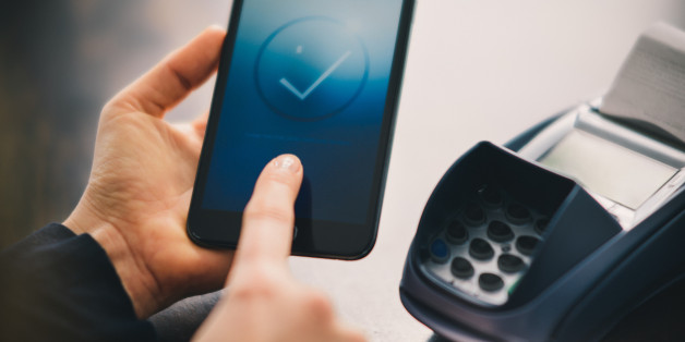 Contactless Payment with smartphone.