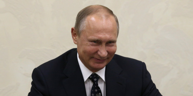 KOVROV, RUSSIA - OCTOBER, 11: (RUSSIA OUT) Russian President Vladimir Putin speeches during a meeting at the Russia - Country of Sport International Sports Forum on October 11, 2016 in Kovrov, 260 km. East of Moscow, Russia. Putin is having a one-day visit to Kovrov, Vladimir oblast region. (Photo by Mikhail Svetlov/Getty Images)