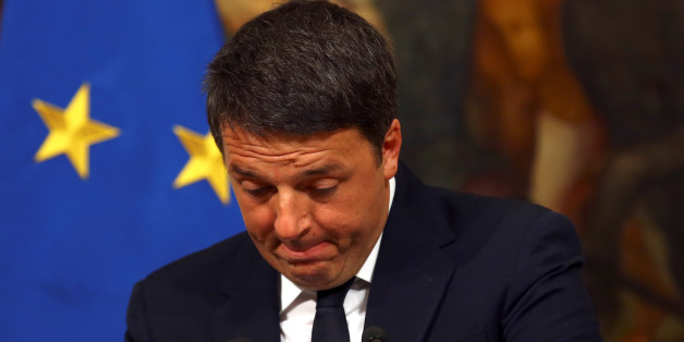 Ehemaliger Ministerpräsident Matteo Renzi scheiterte an einer Verfassungsänderung. Italiens Bürger stimmten mit "Nein"