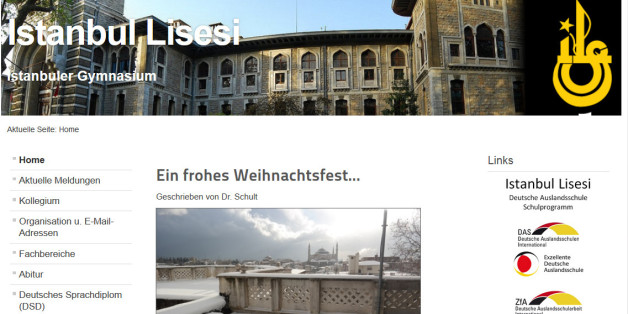 Die Elite-Schule Istanbul Lisesi steht derzeit in der Kritik aus Deutschland, weil sie angeblich Lehrern verboten hat, über Weihnachten zu berichten,