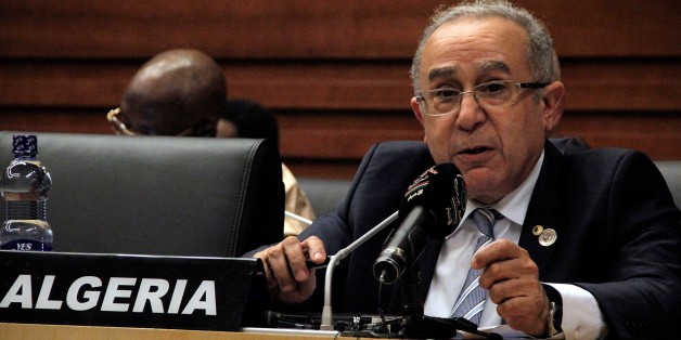 ADDIS ABABA, ETHIOPIA - JANUARY 28: Algeria's Foreign Minister Ramtan Lamamra attends the 5th meeting of International Contact Group for Libya, at the African Union headquarters in Addis Ababa, Ethiopia on January 28, 2016. (Photo by Minasse Wondimu Hailu/Anadolu Agency/Getty Images)