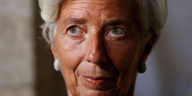 International Monetary Fund (IMF) Managing Director Christine Lagarde takes part in a news conference with Canada's Prime Minister Justin Trudeau (not pictured) on Parliament Hill in Ottawa, Ontario, Canada, September 13, 2016. REUTERS/Chris Wattie