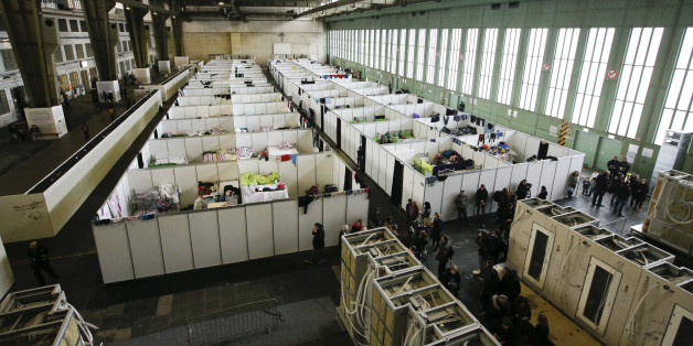 Der Hangar des Flughafens Tempelhof