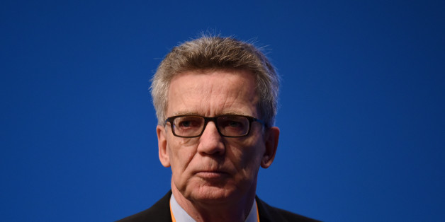 ESSEN, GERMANY - DECEMBER 7: The German Minister of the Interior, Thomas de Maiziere loks to the Delegates during the 29th annual congress of the Christian Democrats (CDU) on December 7, 2016 in Essen, Germany. Over 1,000 CDU delegates are meeting to debate and vote on the party's course for next year following the recent announcement by German Chancellor Angela Merkel that she will run for a fourth term as chancellor in federal elections scheduled for next September. (Photo by Volker Hartmann/Getty Images)