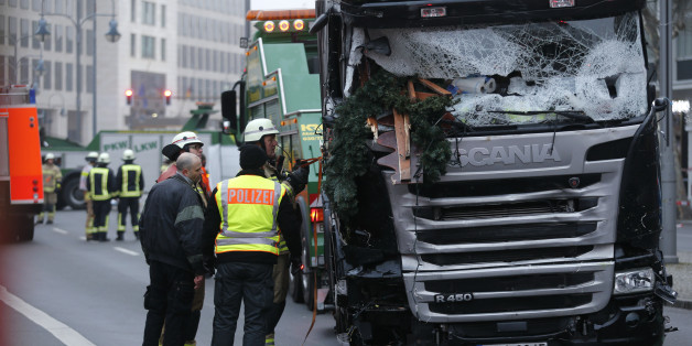 Der Attentäter von Berlin raste mit einem gestohlenen Lkw in den Weihnachtsmarkt