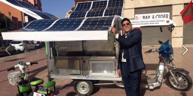 Un "frigo" mobile solaire créé au Maroc