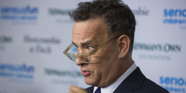 Actor Tom Hanks arrives for "An Evening of SeriousFun Celebrating the Legacy of Paul Newman" event in New York March 2, 2015. REUTERS/Lucas Jackson (UNITED STATES - Tags: ENTERTAINMENT)