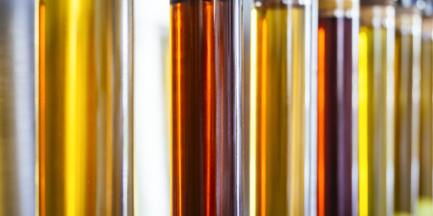 Ethanol oil test in Tube Fuel Biodiesel Energy research Industry