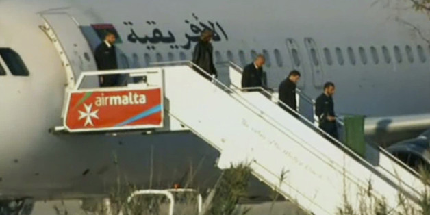 Der Afriqiyah Airways Airbus A320 landete unplanmäßig in Malta - eine Flugzeug-Entführung wird befürchtet