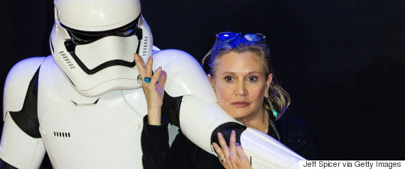 carrie fisher star wars