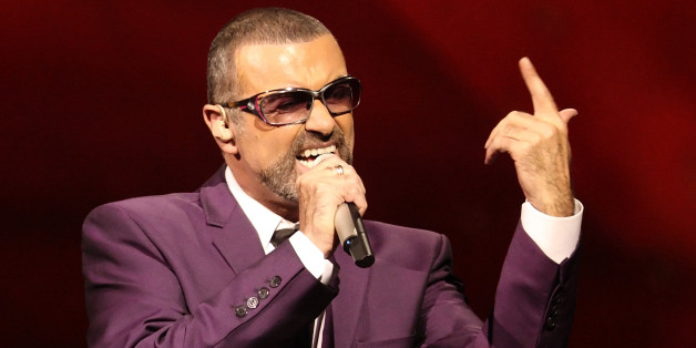 British singer George Michael performs on stage during his "Symphonica" tour concert in Vienna September 4, 2012. George Michael hailed the Vienna medical team that brought him back from the brink of death last year as he prepared to resume his tour interrupted for months by a severe lung infection. The former Wham! frontman, who went on to pursue a successful solo career, fell ill in the Austrian capital in November and was diagnosed with severe pneumonia. He spent a month in Vienna's General H