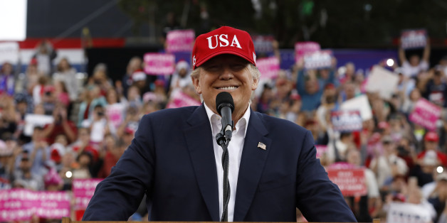Donald Trump bei einer Rede a, 17. Dezember