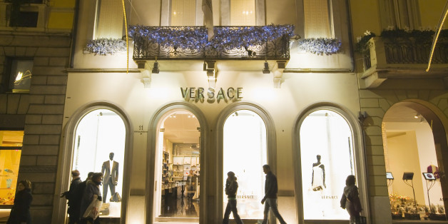 Versace Shop on Via Montenapoleone