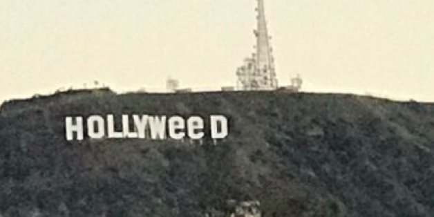 Les célèbres lettres de Hollywood mystérieusement transformées en Hollyweed pendant le réveillon